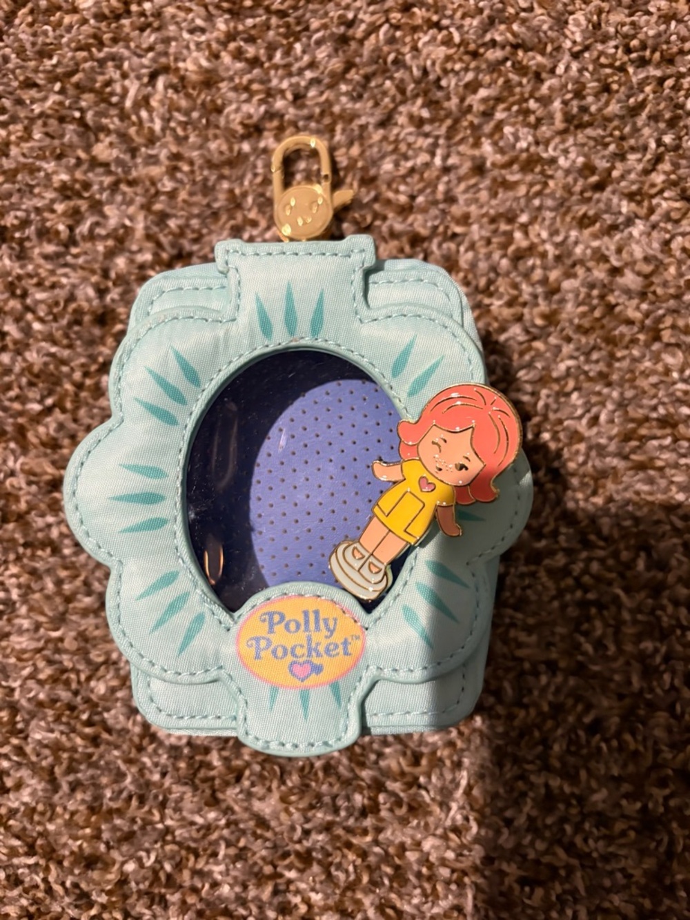 Polly Pocket Whatever Makes You Happy Pin Holder Coin Purse
